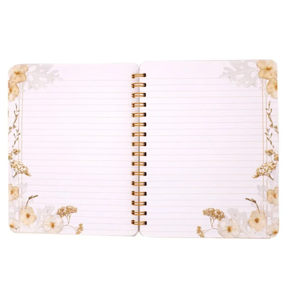 NWT NEW Papaya Lay Flat Spiral Notebook Journal 